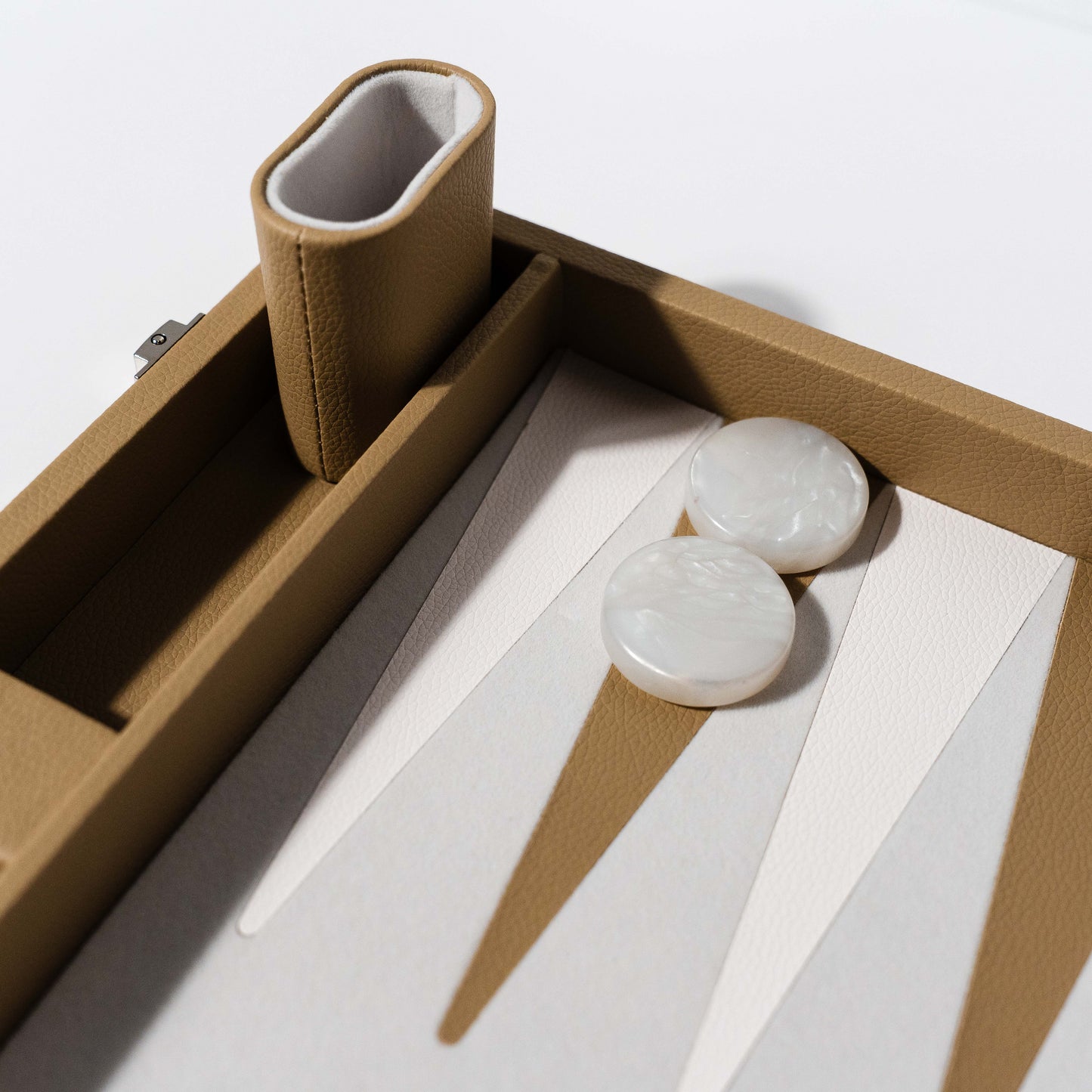 Beige Miami Backgammon Club Board