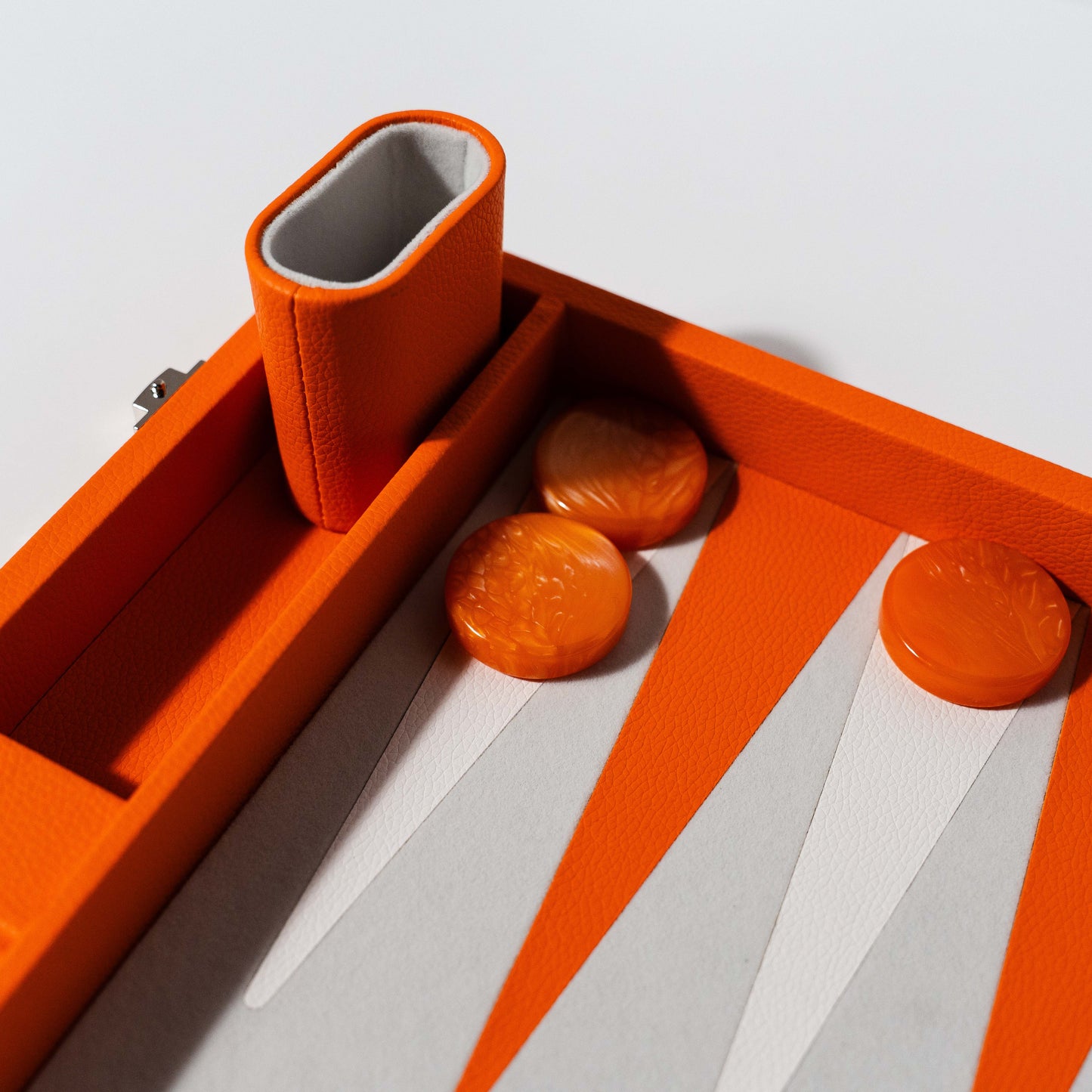 Orange Miami Backgammon Club Board