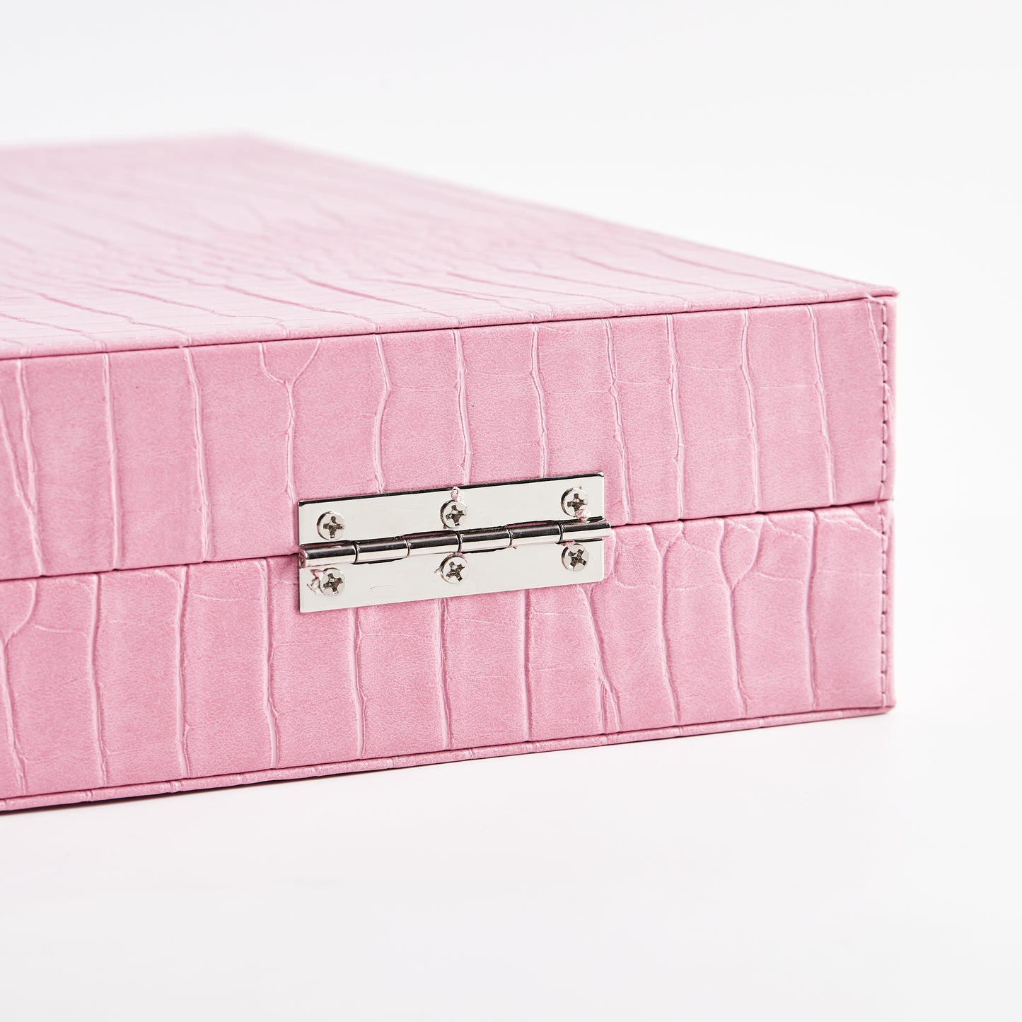 PRE-ORDER: Miami Backgammon Society Crocodile Board — Miami Pink