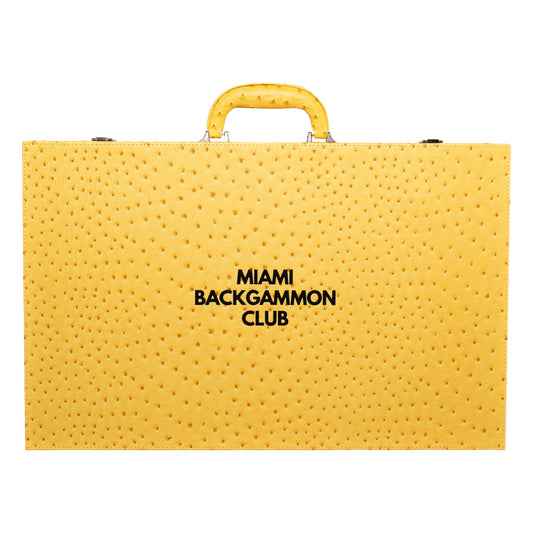 MBC Ostrich Backgammon - Yellow