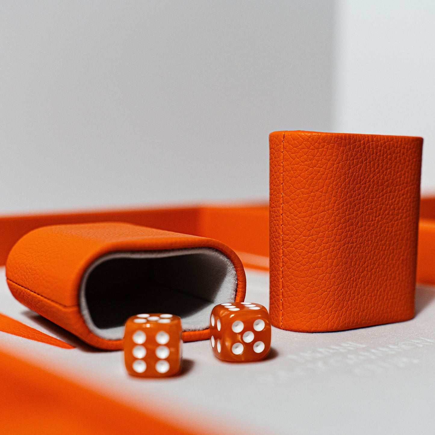Orange Miami Backgammon Club Board