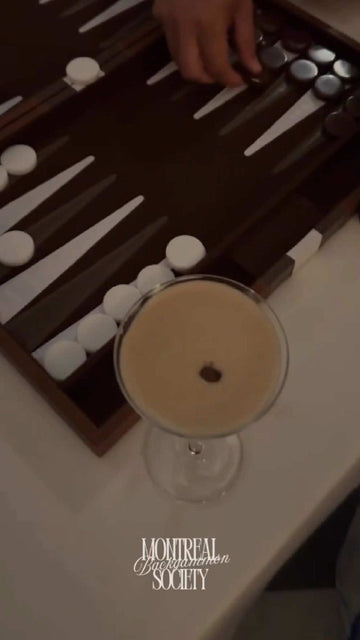 Backgammon Society evening in Montreal at Mare MTL
